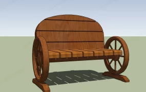 Wood Garden Bench