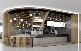 Mall Juice Bar Design