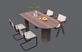 5 Piece Dining Set Modern