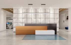 Modern Office Reception Design