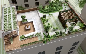 Rooftop Terrace Garden Design
