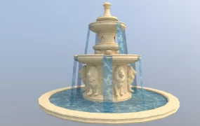 Lion Water Fountain