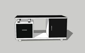 Small TV Stand with Storage