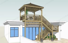 House With Rooftop Terrace