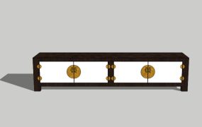 Chinese Style TV Cabinet