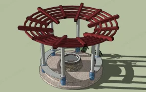 Circle Pergola Idea