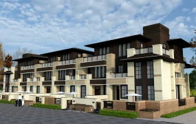 Prairie Style Row House