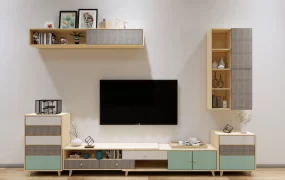 Coastal Style Tv Wall Unit