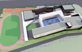 Modern High School Buildings