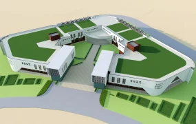 Modern Factory Building