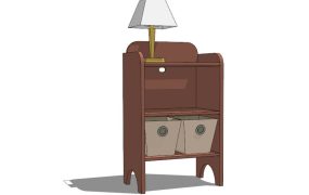 Small Narrow Nightstand