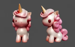 Cute Unicorn Figurine