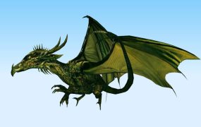 Flying Green Dragon