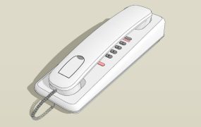 White Wall Telephone