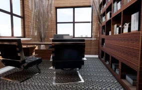 Small Home Office Design Idea