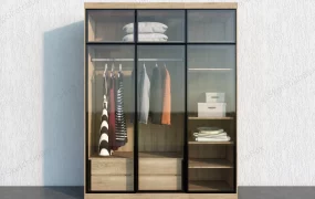 Glass Door Wardrobe