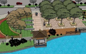 Under Bridge Landscape Design