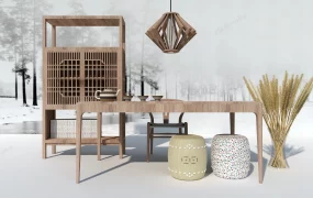 Traditional Chinese Tea Room