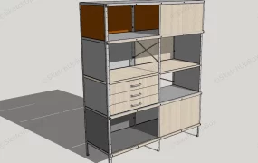 Industrial Design Bookcase