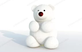 Stuffed Polar Bear Toy