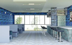Blue Bar Design Ideas