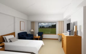 Hotel Twin Room Design