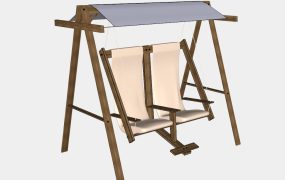 Country Garden Swing Seat