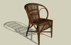 Vintage Rattan Chair