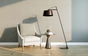 Accent Chair And Table For Living Room